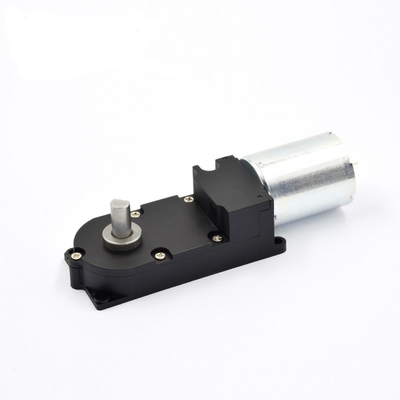RF-370 micro motor totally enclosed with 29mm plastic gearbox low noise with high torque 7.5V 50rpm worm gear motor for Electric-drive curtain
